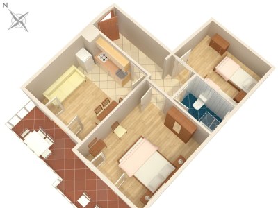 Apartment Two bedroom apartment with terrace and sea view Cove Soline, Dugi otok A-448-h - Outdoor photo 28