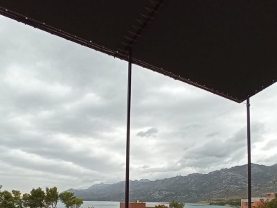 Apartment One bedroom apartment with terrace and sea view Rovanjska, Paklenica A-23758-a - Outdoor photo 12