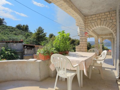 Apartment Studio flat with terrace and sea view Mastrinka, Čiovo AS-18954-b - Outdoor photo 15