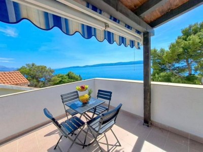 Apartment One bedroom apartment with terrace and sea view Medići, Omiš A-23741-c - Outdoor photo 14