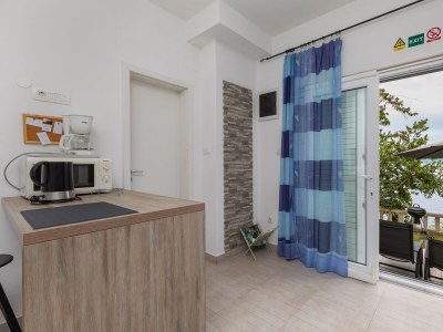 Apartment Studio flat with terrace and sea view Pisak, Omiš AS-652-a - Outdoor photo 9