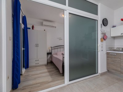 Apartment Studio flat with terrace and sea view Pisak, Omiš AS-652-a - Outdoor photo 12