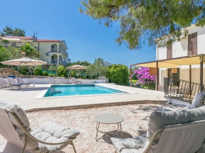 Holiday house Three bedroom house with terrace and sea view Arbanija, Čiovo K-24430 - Outdoor photo 10