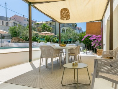 Holiday house Three bedroom house with terrace and sea view Arbanija, Čiovo K-24430 - Outdoor photo 58