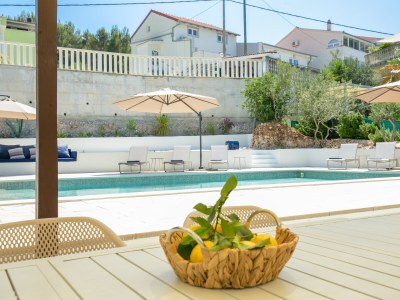 Holiday house Three bedroom house with terrace and sea view Arbanija, Čiovo K-24430 - Outdoor photo 59