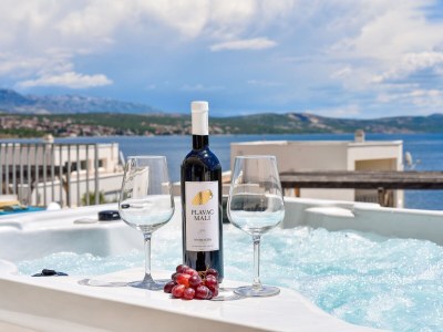 Holiday house Four-bedroom house with terrace and sea view Posedarje, Novigrad K-24091 - Outdoor photo 15