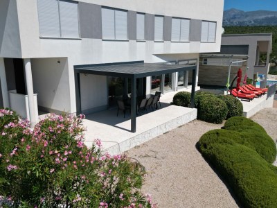 Holiday house Four-bedroom house with terrace and sea view Posedarje, Novigrad K-24091 - Outdoor photo 35