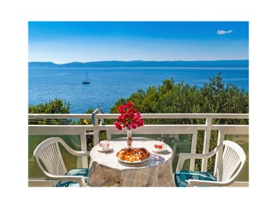 Apartment Two bedroom apartment with terrace and sea view Pisak, Omiš A-1004-c - Outdoor photo 13