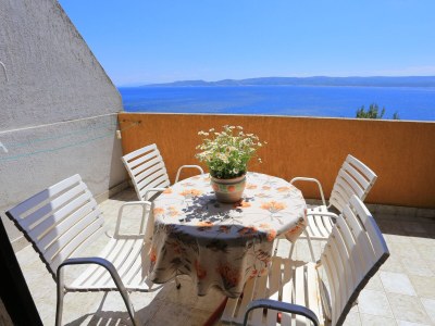 Apartment Studio flat with terrace and sea view Marušići, Omiš AS-1024-b in Marusici - Apartment