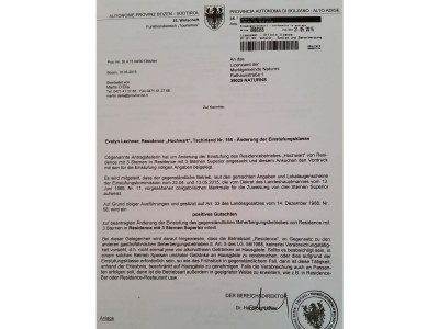 B&B Hochwart - Residence Hochwart - Document photo 27