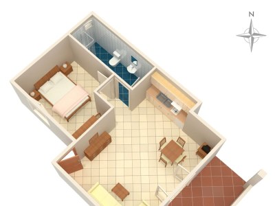 Apartment One bedroom apartment near beach Rogoznica A-3094-b - Outdoor photo 15