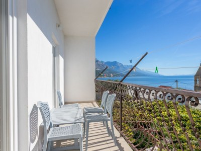Apartment Two bedroom apartment with balcony and sea view Pisak, Omiš A-18141-c - Outdoor photo 27