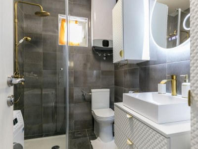 Apartment One bedroom apartment with terrace and sea view Okrug Gornji, Čiovo A-23007-b - Outdoor photo 15