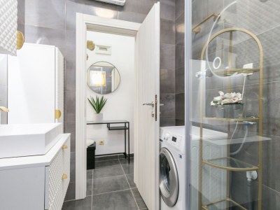 Apartment One bedroom apartment with terrace and sea view Okrug Gornji, Čiovo A-23007-b - Outdoor photo 16