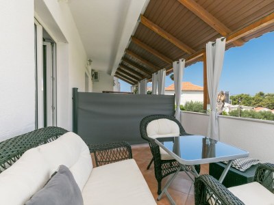 Apartment One bedroom apartment with terrace and sea view Okrug Gornji, Čiovo A-23007-b - Outdoor photo 20