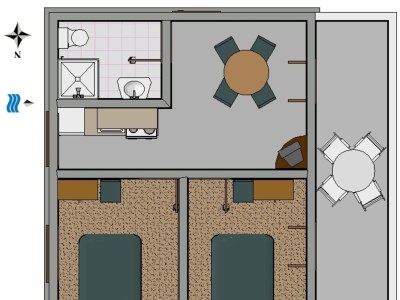 Apartment Two bedroom apartment with terrace and sea view Povljana, Pag A-230-b - Outdoor photo 35