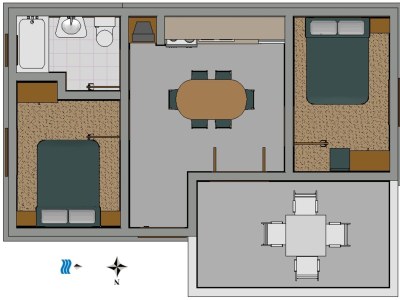 Apartment Two bedroom apartment with terrace and sea view Povljana, Pag A-230-c - Outdoor photo 34