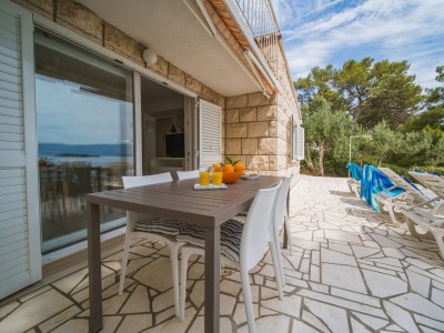 Apartment Two bedroom apartment near beach Lumbarda, Korčula A-135-b - Outdoor photo 28