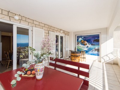 Apartment Two bedroom apartment with terrace and sea view Tučepi, Makarska A-22384-b - Outdoor photo 21