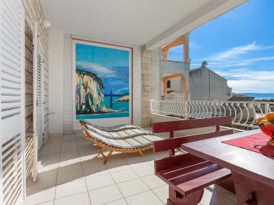 Apartment Two bedroom apartment with terrace and sea view Tučepi, Makarska A-22384-c - Outdoor photo 20