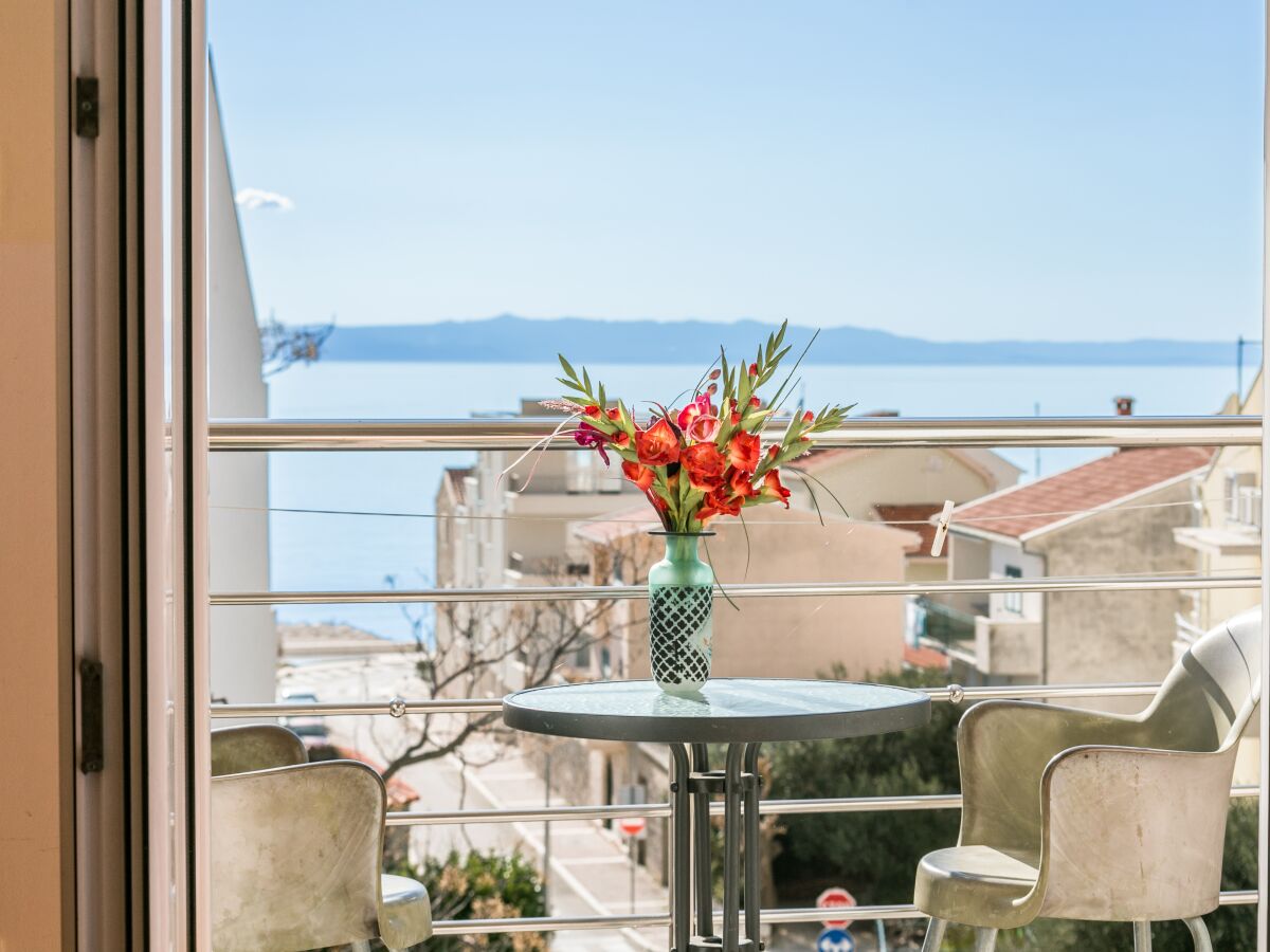 Apartment Two bedroom apartment with balcony and sea view Tučepi, Makarska A-22384-e