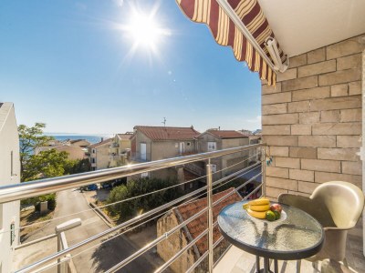 Apartment Two bedroom apartment with balcony and sea view Tučepi, Makarska A-22384-e - Outdoor photo 21