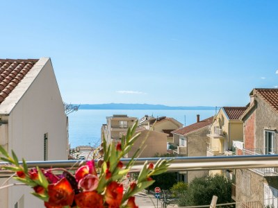 Apartment Two bedroom apartment with balcony and sea view Tučepi, Makarska A-22384-e - Outdoor photo 22