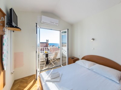 Apartment Studio flat with terrace and sea view Tučepi, Makarska AS-22384-a - Outdoor photo 15