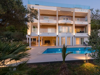 Apartment Two bedroom apartment with terrace Promajna, Makarska A-19144-c - Outdoor photo 7