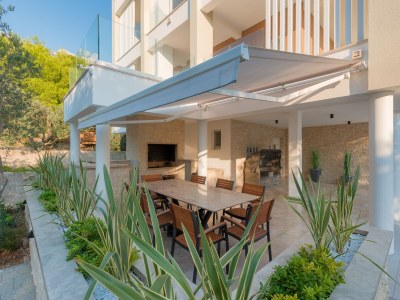 Apartment Two bedroom apartment with terrace Promajna, Makarska A-19144-c - Outdoor photo 14