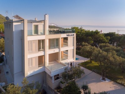 Apartment Two bedroom apartment with terrace Promajna, Makarska A-19144-d - Outdoor photo 2