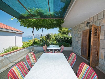 Apartment Three bedroom apartment with terrace and sea view Brela, Makarska A-20778-b - Outdoor photo 29