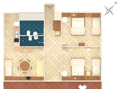 Apartment Two bedroom apartment with terrace and sea view Prigradica, Korčula A-193-b - Outdoor photo 31