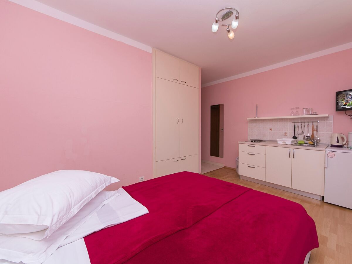 Apartment Studio flat with balcony and sea view Brela, Makarska AS-20778-b - Outdoor photo 5