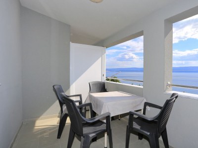 Apartment One bedroom apartment with terrace and sea view Nemira, Omiš A-17039-a - Outdoor photo 24