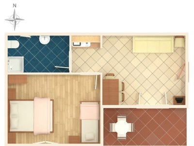 Apartment One bedroom apartment with balcony and sea view Punta križa, Cres A-383-a - Outdoor photo 23