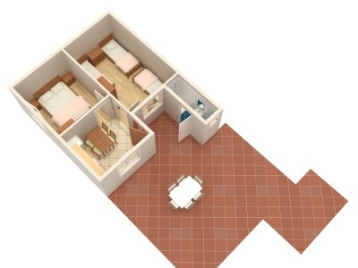 Apartment Two bedroom apartment near beach Lavdara, Dugi otok A-433-a - Outdoor photo 25