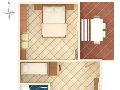 Apartment One bedroom apartment near beach Lavdara, Dugi otok A-434-b - Outdoor photo 24