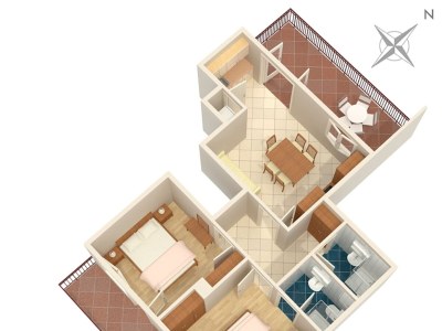 Apartment Two bedroom apartment with terrace and sea view Orebić, Pelješac A-275-b - Outdoor photo 37