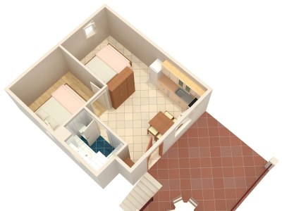 Apartment One bedroom apartment near beach Luka Dubrava, Pelješac A-284-c - Outdoor photo 24