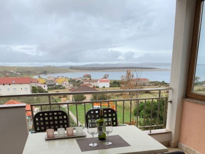 Apartment Two bedroom apartment with terrace and sea view Povljana, Pag A-244-b - Outdoor photo 26
