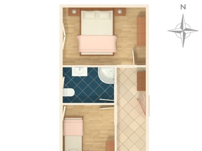 Apartment Two bedroom apartment with terrace and sea view Povljana, Pag A-244-b - Outdoor photo 31