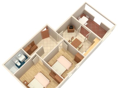 Apartment Two bedroom apartment with terrace Povljana, Pag A-244-c - Outdoor photo 27