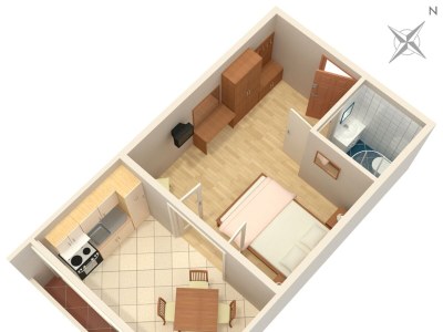 Apartment Studio flat with air-conditioning Povljana, Pag AS-244-a - Outdoor photo 25