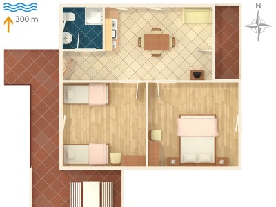 Apartment Two bedroom apartment with terrace and sea view Sutivan, Brač A-745-a - Outdoor photo 28