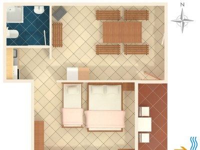 Apartment One bedroom apartment with terrace Punta križa, Cres A-867-b - Outdoor photo 37