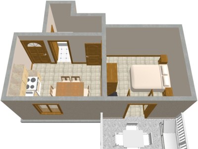 Apartment One bedroom apartment near beach Seget Vranjica, Trogir A-1051-c - Outdoor photo 24