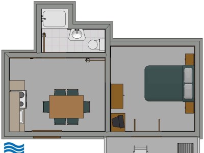 Apartment One bedroom apartment near beach Seget Vranjica, Trogir A-1051-c - Outdoor photo 25