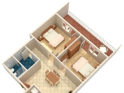 Apartment Two bedroom apartment with terrace and sea view Dramalj, Crikvenica A-2387-a - Outdoor photo 27