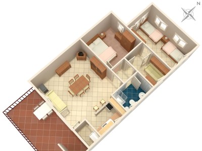 Apartment Two bedroom apartment with terrace and sea view Seget Vranjica, Trogir A-975-a - Outdoor photo 35